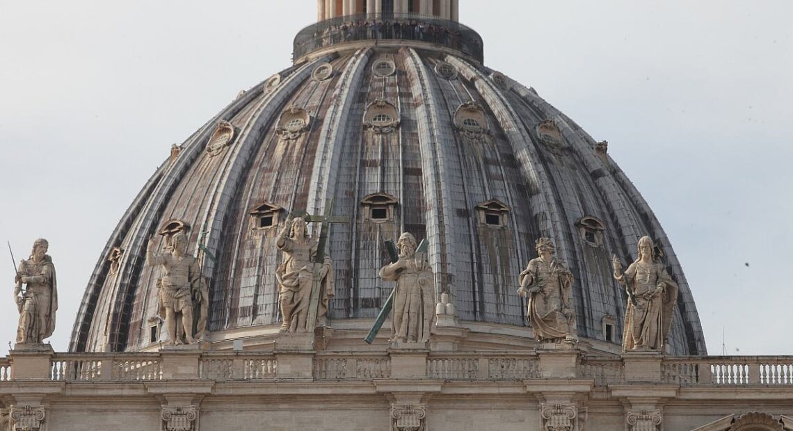 Kuppel des Petersdom am Vatikan