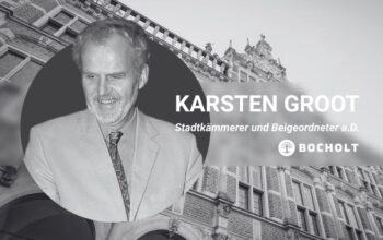 Stadt Bocholt trauert um ihren ehemaligen Kämmerer Karsten Groot