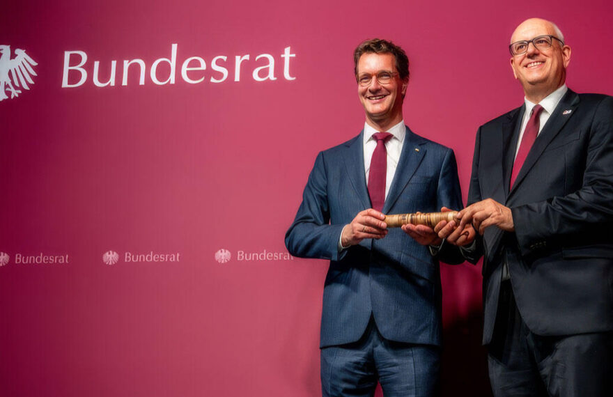 Hendrik Wüst für ein Jahr Stellvertreter des Bundespräsidenten