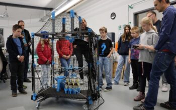 Türen auf mit der Maus: Rund 80 Kinder entdecken den Campus Bocholt